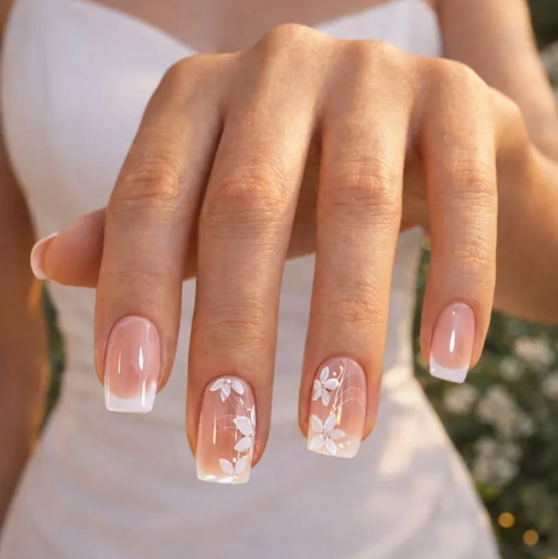 Свадебный маникюр / Manichiură de nuntă — Center Nails
